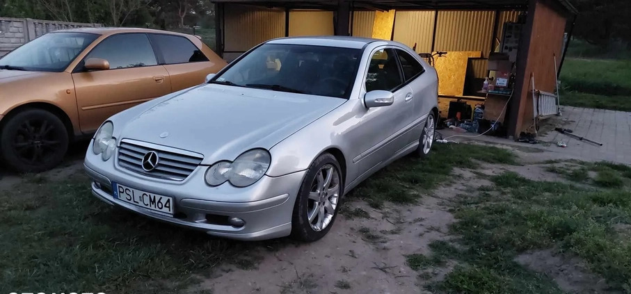 Mercedes-Benz Klasa C cena 9500 przebieg: 204774, rok produkcji 2002 z Kostrzyn małe 254